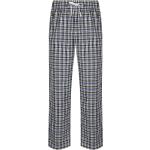 Pánské Flanelová pyžama vícebarevné v moderním stylu s kostkovaným vzorem z bavlny ve velikosti M 