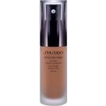 Dámské Make-up Shiseido nekomedogenní o objemu 30 ml zmatňující s dobou trvání dlouhotrvající s tekutou texturou pro všechny typy pleti ve slevě 