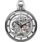 Pánské Kapesní hodinky v šedé barvě ocelové se safírovým sklíčkem 
