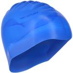 Pánské Plavecké čepice Spurt v modré barvě ve velikosti Onesize 