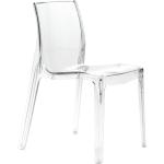 Designové židle z plastu stohovatelné 