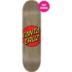 Pánské Skateboard desky Santa Cruz Classic Dot v šedé barvě v skater stylu ze dřeva 