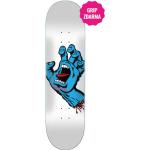 Pánské Skateboard desky Santa Cruz Screaming v bílé barvě v skater stylu ze dřeva 