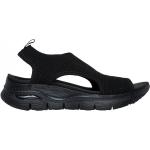 Dámské Sportovní sandály Skechers Arch Fit v černé barvě sportovní ve velikosti 38 se třpytkami ve slevě na léto 