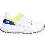 Skechers Bobs Trainers Ladies White/Lime 2 (35)