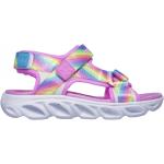 Dámské Sportovní sandály Skechers Hypno-Splash v růžové barvě sportovní ze syntetiky ve velikosti 33,5 svítící ve slevě na léto 