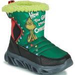 Dětské Kotníkové boty Skechers Hypno-Flash v zelené barvě ve velikosti 28,5 s výškou podpatku 3 cm - 5 cm 