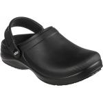 Dámské Sandály na podpatku Skechers v černé barvě z gumy ve velikosti 38,5 protiskluzové ve slevě na léto 