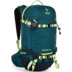 Pánské Outdoorové batohy Kilpi v tmavě zelené barvě s polstrovanými zády o objemu 29 l ve slevě 