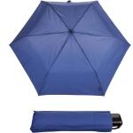 Skládací modrý deštník HIT MINI FLAT 722563-01 BLP, derby