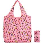 Nákupní tašky Bagmaster v růžové barvě s motivem Romero Britto 