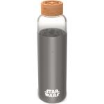 Láhve na pití Stor v šedé barvě ze skla s motivem Star Wars 