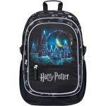Batohy na notebook v černé barvě s kapsou na notebook pro věk pro 2. stupeň s motivem Harry Potter 