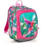 Dámské Školní batohy Topgal v růžové barvě z látky 