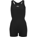 Slazenger LYCRA® XTRA LIFE™ Boyleg Swimsuit Ladies Black 12 (M)