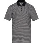 Pánské Sportovní polokošile Slazenger v černé barvě z polyesteru ve velikosti 4 XL s krátkým rukávem ve slevě plus size 