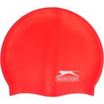 Plavecké čepice Slazenger v červené barvě ve velikosti Onesize ve slevě 