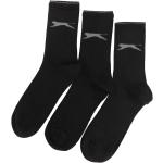 Pánské Ponožky Slazenger v černé barvě z bavlny ve velikosti 44 3 ks v balení ve slevě 