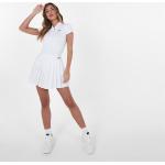 Dámské Sukně ke kolenům Slazenger v bílé barvě v moderním stylu z polyesteru ve velikosti 12 nad kolena ve slevě 
