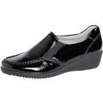 Dámské Pantofle Ara v černé barvě v lakovaném stylu 