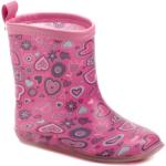 Dětské Nízké kotníkové boty v růžové barvě na zimu 