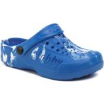 Dětské Letní pantofle v modré barvě ve velikosti 34 