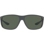 Pánské Sluneční brýle Emporio Armani v šedé barvě 