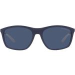 Pánské Sluneční brýle Emporio Armani v námořnicky modré barvě z plastu 