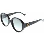 Designer Sluneční brýle Gucci v černé barvě s motivem Kat ve slevě 