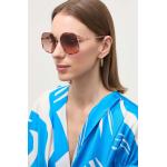 Dámské Designer Sluneční brýle Michael Kors v hnědé barvě z kovu 