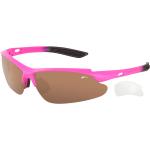 Pánské Sportovní sluneční brýle Relax v růžové barvě s kamínky ve slevě 