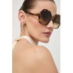 Sluneční brýle Vivienne Westwood dámské, hnědá barva, VW501812759