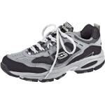 Pánská  Sportovní obuv  Skechers v šedé barvě z hladké kůže ve velikosti 46 Komfortní 