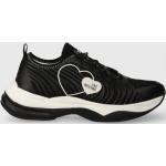 Sneakers boty Love Moschino černá barva, JA15315G1IIZX00C