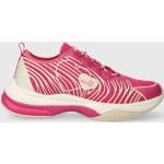 Sneakers boty Love Moschino růžová barva, JA15315G1IIZX60A