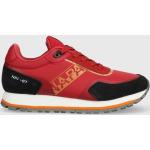 Sneakers boty Napapijri Lotus červená barva, NP0A4HLG.R05