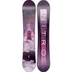 Pánské Snowboardy Nitro Snowboards v růžové barvě z laminátu ve velikosti 142 cm ve slevě 