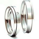 Snubní prsteny z chirurgické oceli TR52901R529