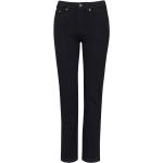 Dámské Straight Fit džíny v černé barvě z bavlny ve velikosti 9 XL 
