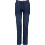 Dámské Straight Fit džíny v tmavě modré barvě z bavlny ve velikosti 8 XL 