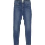 Dámské Skinny džíny v modré barvě z bavlny ve velikosti 9 XL 