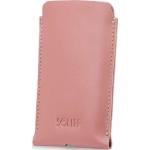 Pánské iPhone 12 kryty Solier v růžové barvě v elegantním stylu z kůže ve slevě 