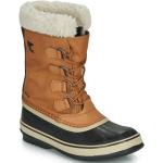 Dámské Zimní boty Sorel v hnědé barvě ve velikosti 42 s výškou podpatku do 3 cm na zimu 