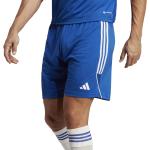 Pánské Fotbalové trenýrky adidas Tiro 23 v modré barvě ve velikosti S ve slevě 