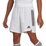 Pánské Fotbalové trenýrky adidas v bílé barvě ve velikosti XXL ve slevě plus size 