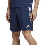Pánské Fotbalové trenýrky adidas Tiro 23 v modré barvě ve velikosti 4 XL ve slevě plus size 