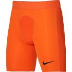 Pánské Funkční kraťasy Nike Pro v oranžové barvě z polyesteru ve velikosti XXL ve slevě plus size 