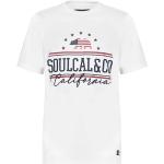 Soul Cal SoulCal pánské tričko USA Barva: Bílá, Velikost: 2XL