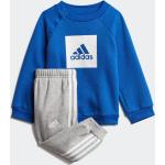 Dětské teplákové soupravy adidas v královsky modré barvě sportovní z fleecu ve velikosti 18 měsíců ve slevě 