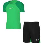 Dětská trička s krátkým rukávem Nike Academy v zelené barvě ve velikosti 5 let ve slevě 